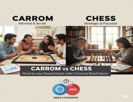 Carrom vs Chess: What Surveys Reveal About India’s Favorite Board Game