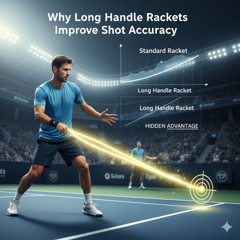 Why Long Handle Rackets Improve Shot Accuracy (Hidden Advantage)