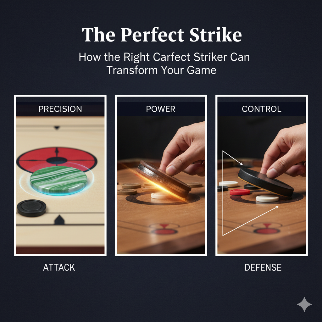 The Perfect Strike: How the Right Carrom Striker Can Transform Your Game