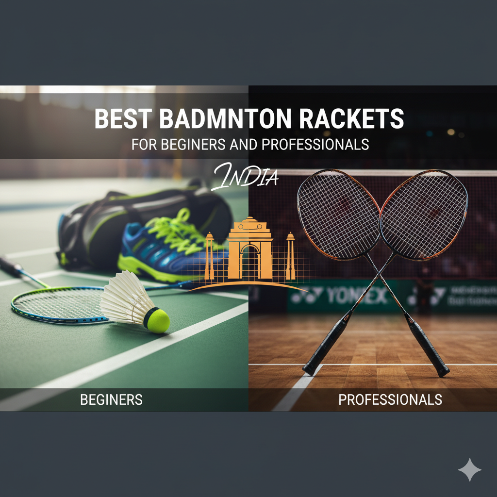 Best Badminton Rackets for Beginners and Professionals in India