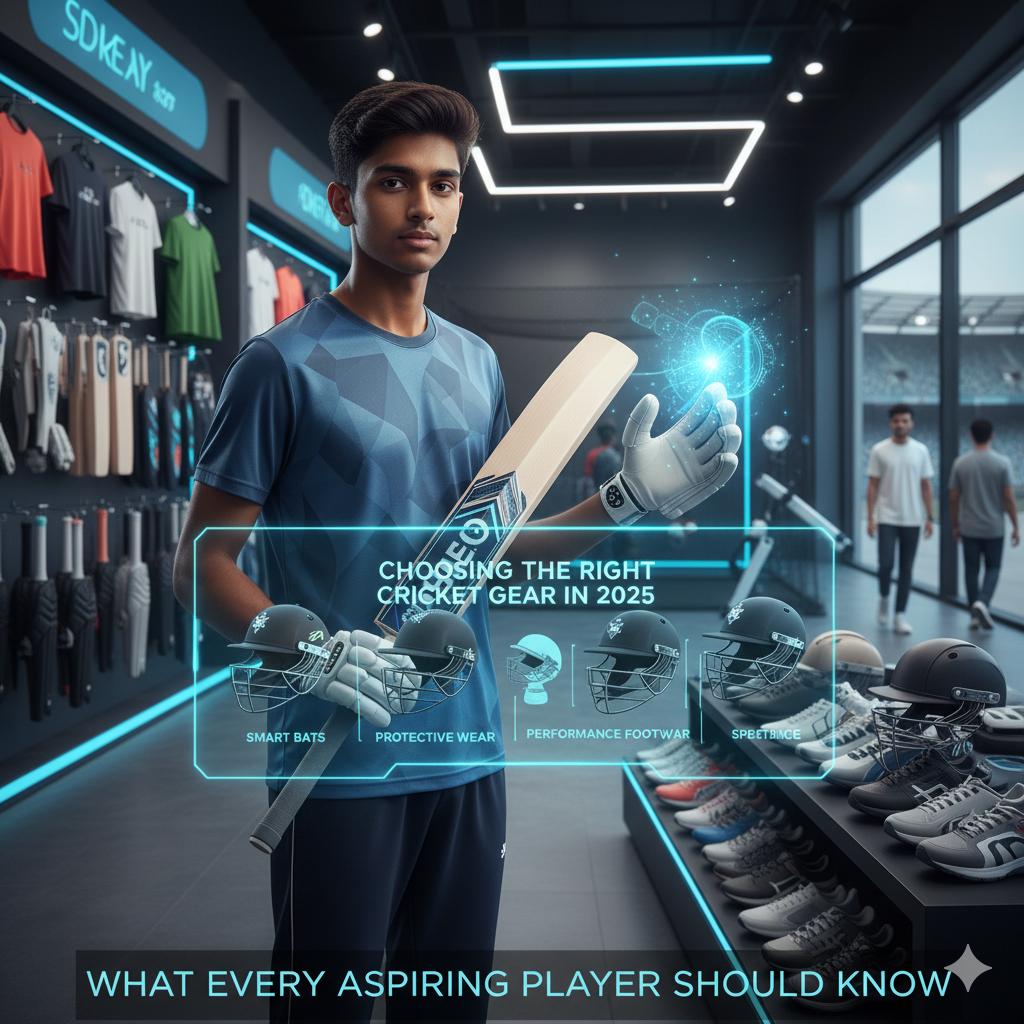 Choosing the Right Cricket Gear in 2025: What Every Aspiring Player Should Know