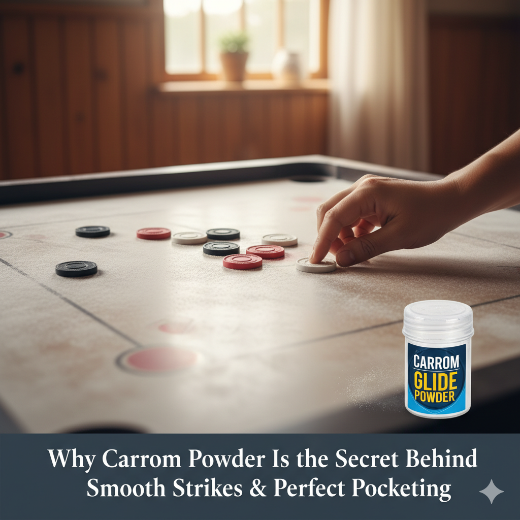 Why Carrom Powder Is the Hidden Secret Behind Smooth Strikes & Perfect Pocketing