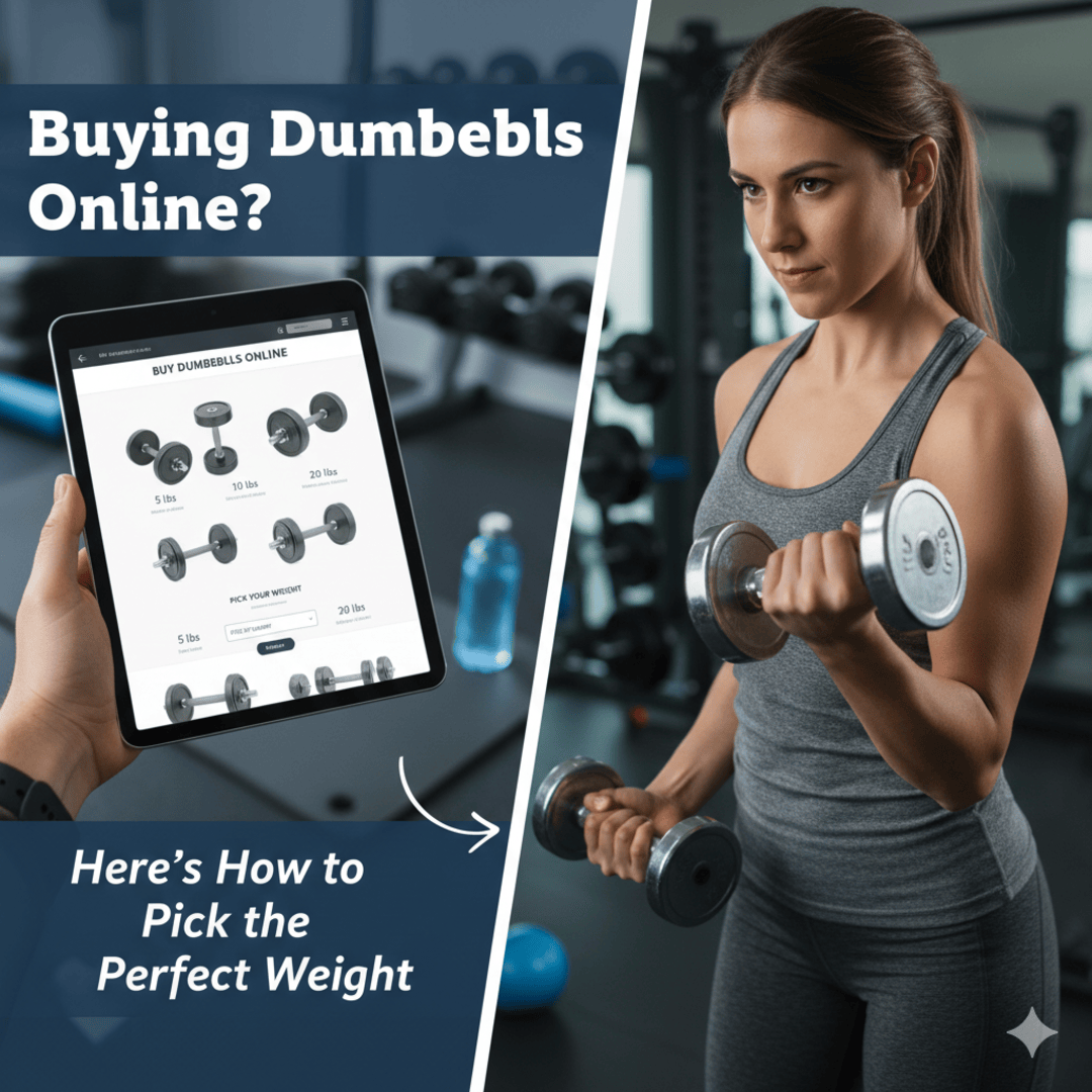 Buying Dumbbells Online? Here’s How to Pick the Perfect Weight
