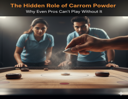 The Hidden Role of Carrom Powder: Why Even Pros Can’t Play Without It