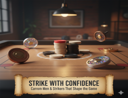Strike with Confidence: Carrom Men & Strikers That Shape the Game