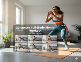 Full Body Workout at Home in 30 Minutes — No Gym Needed