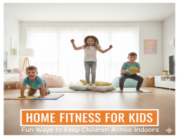 Home Fitness for Kids: Fun Ways to Keep Children Active Indoors