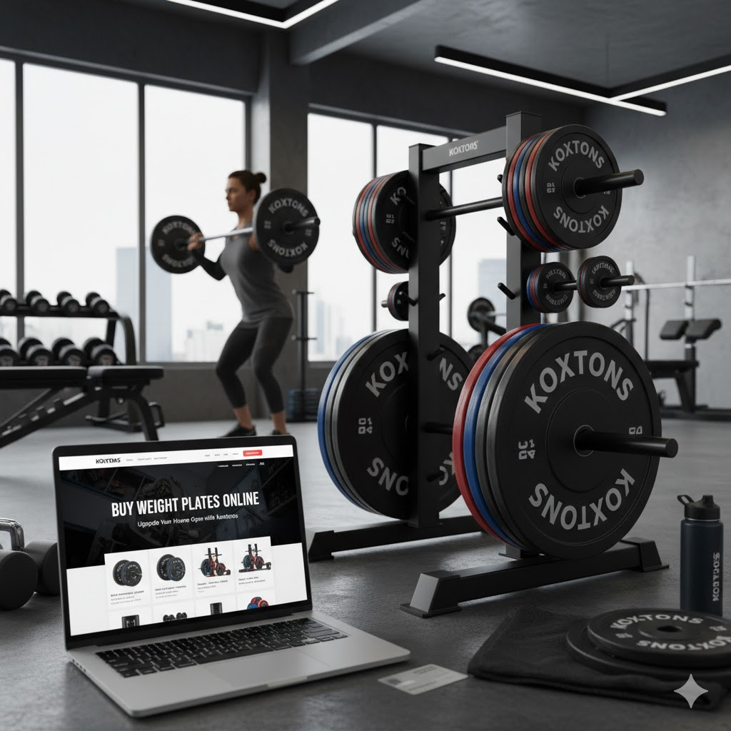 Buy Weight Plates Online – Upgrade Your Home Gym with Koxtons