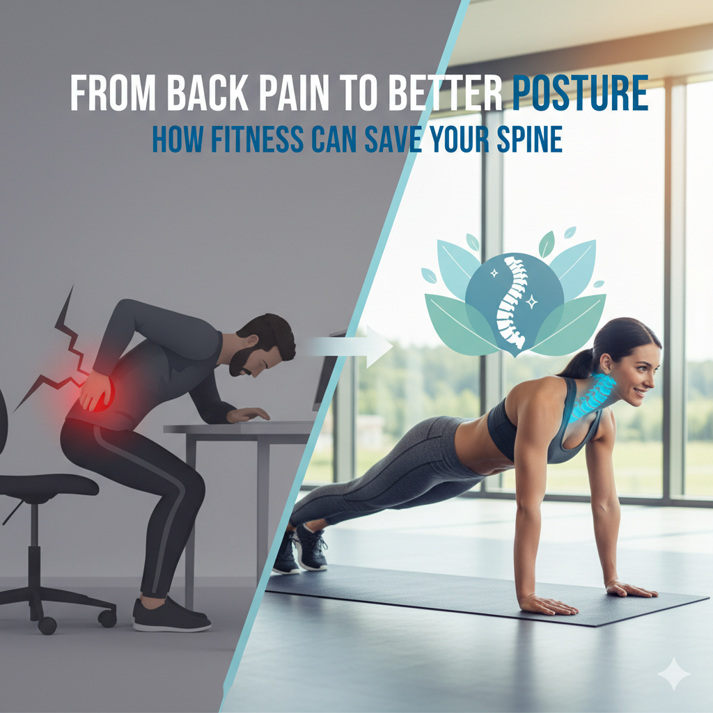 From Back Pain to Better Posture: How Fitness Can Save Your Spine