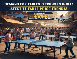 Table Tennis Table Demand Rising in India – Check Latest TT Table Price Trends