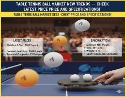 Table Tennis Ball Market Sees New Trends – Check Latest Price and Specifications