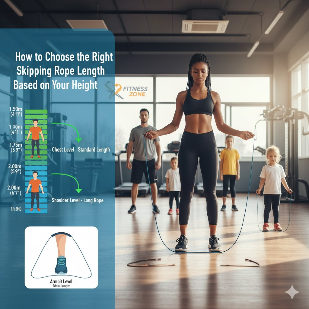 How to Choose the Right Skipping Rope Length Based on Your Height