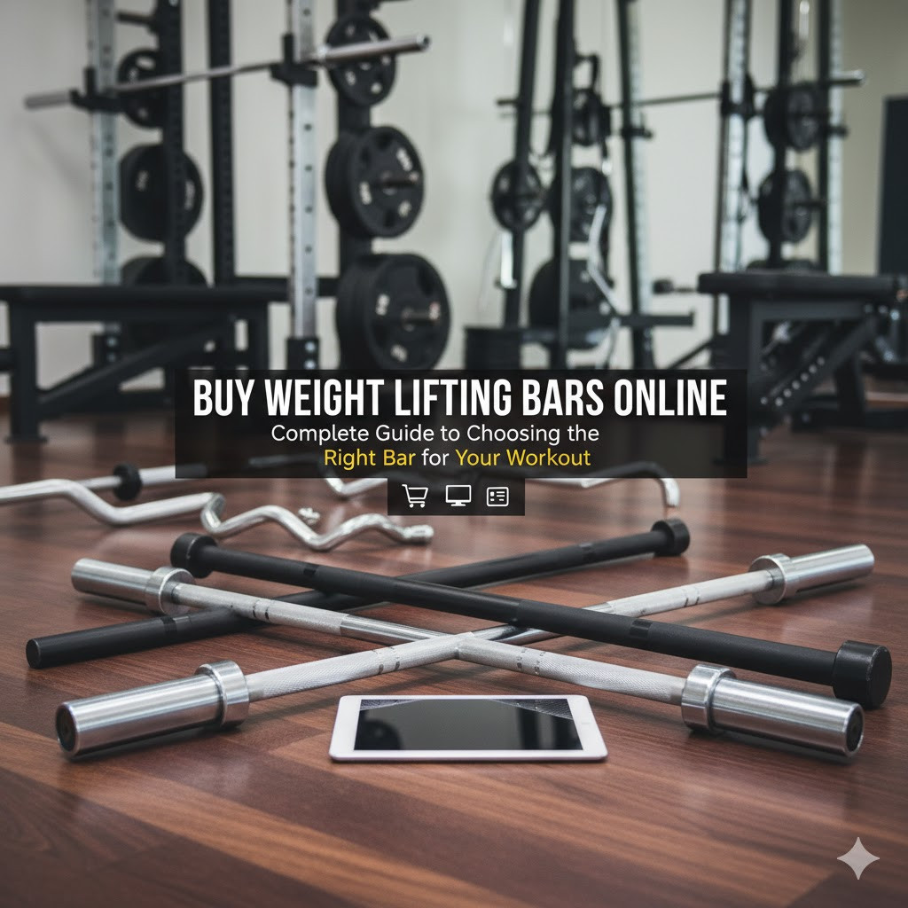 Buy Weight Lifting Bars Online – Complete Guide to Choosing the Right Bar for Your Workout