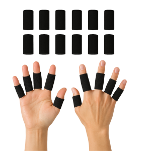 Finger Protection Sleeves (Black)