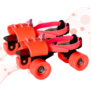 Roller Skates – Super Sprinter (Fluorescent Red)