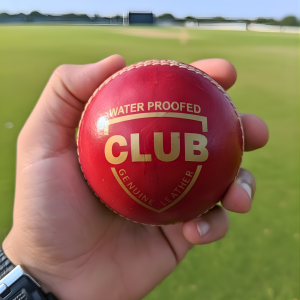 Cricket Leather Ball Red – KLUB 4 Piece