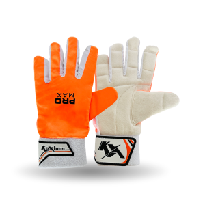 Cricket Batting Gloves – Pro Max Inner (Orange & White)