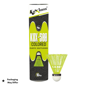 Koxtons KOX-500 Plastic Shuttlecock (10 Pcs Box)